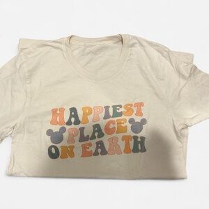 Disney Cream Graphic T-Shirt